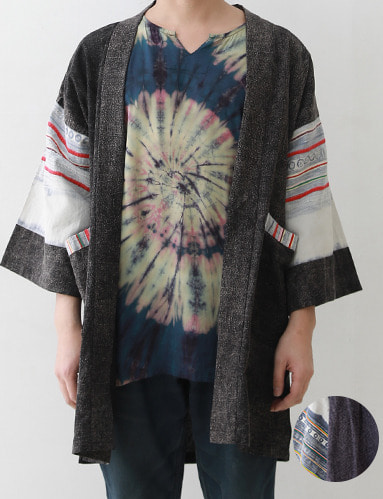 치앙마이의 바람 자켓 (2종)에스닉 히피 스타일 패션