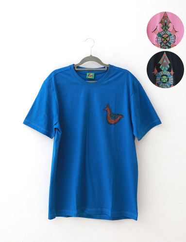 폴리네시안 라이프 반팔 티셔츠 (3종) (M,L)  보헤미안 히피룩 스타일 패션