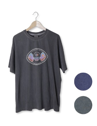 옴니버스 반팔 티셔츠 (3종) (XL, 2XL)(해피히피제작)