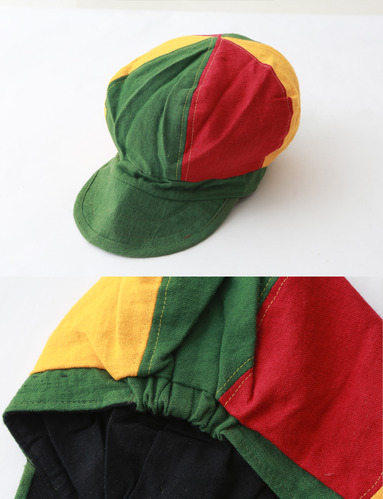 드레드락 레게 캡  자메이카 스타일 라스타 모자