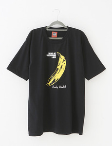 Velvet Underground 티셔츠 블랙 (M,L)